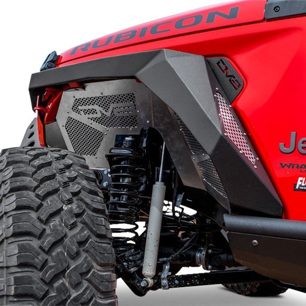  DV8 Offroad® - Slim Front and Rear Fender Flares with LED Turn Signal Lights