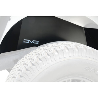 DV8 Offroad® - Black Powder Coat Rear Inner Fenders