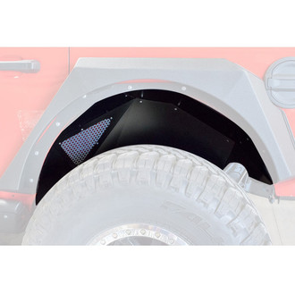 DV8 Offroad® - Black Powder Coat Rear Inner Fenders