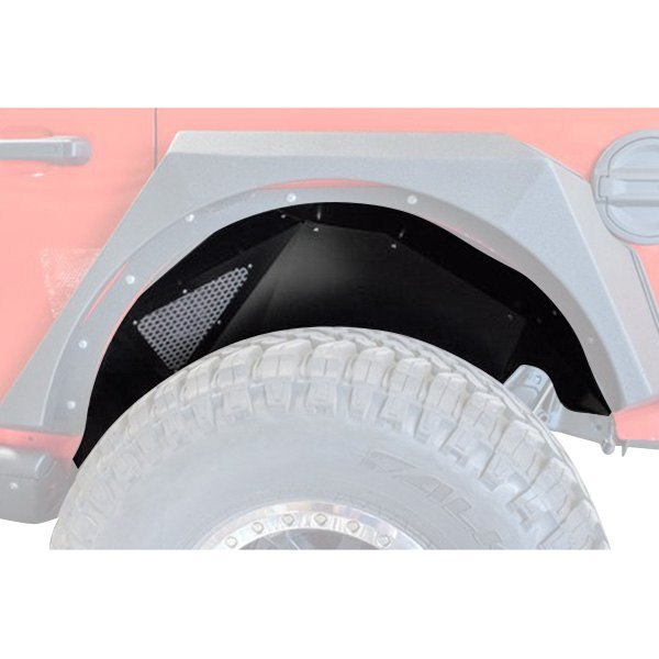 DV8 Offroad® INFEND03RR Raw Rear Inner Fenders