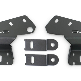 DV8 Offroad® - Windshield Frame and A-Pillar Mounts for Two 3" LED Lights
