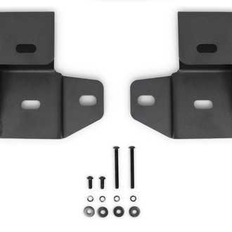 DV8 Offroad® - Windshield Frame and A-Pillar Mounts for Two 3" LED Lights