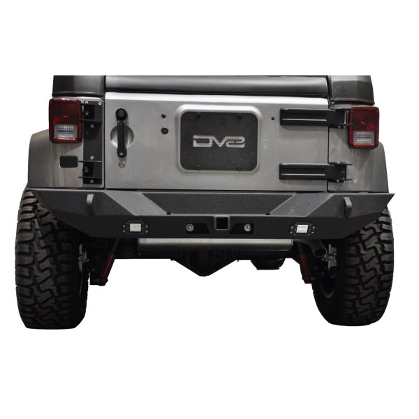 DV8 Offroad® - RS-10 Full Width Rear HD Black Bumper