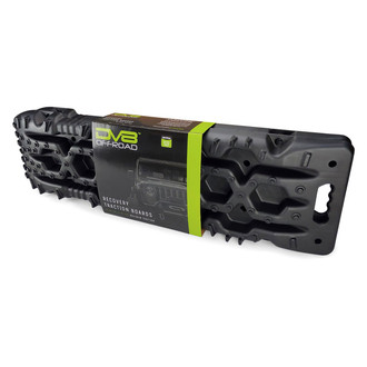 DV8 Offroad® - Recovery Nylon Black Traction Boards with Carry Bag