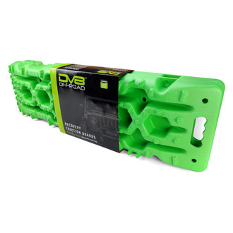 DV8 Offroad® - Recovery Nylon Green Traction Boards with Carry Bag