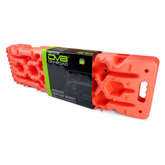 DV8 Offroad® - Recovery Nylon Red Traction Boards with Carry Bag
