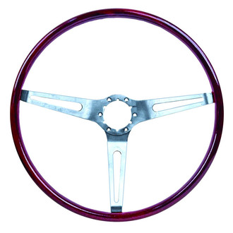 Dynacorn® - 3-Spoke Steering Wheel with Simulated Rosewood Grip