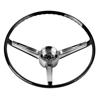 Dynacorn® - 3-Spoke Deluxe Black Steering Wheel