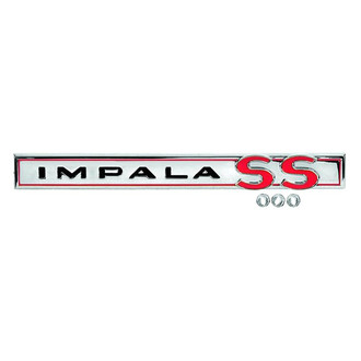 Dynacorn® - "IMPALA SS" Rear Trunk Lid Emblem
