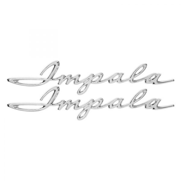 Dynacorn® - "Impala" Script Rear Quarter Panel Emblems