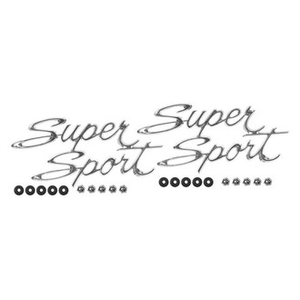 Dynacorn® - "Super Sport" Script Rear Quarter Panel Emblems