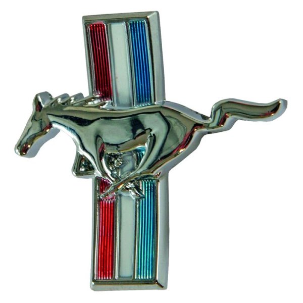 Dynacorn® - "Mustang Curved" Glove Box Emblem