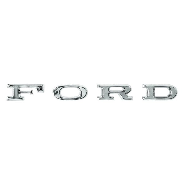Dynacorn® - "Ford" Chrome Hood Lettering