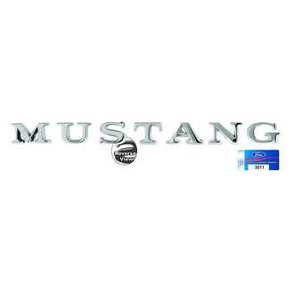 Dynacorn® - "Mustang" Chrome Fender/Trunk Lid Lettering