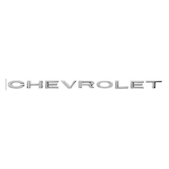 Dynacorn® - "Chevrolet" Chrome Hood Lettering