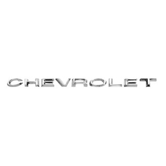 Dynacorn® - "Chevrolet" Chrome Hood Lettering