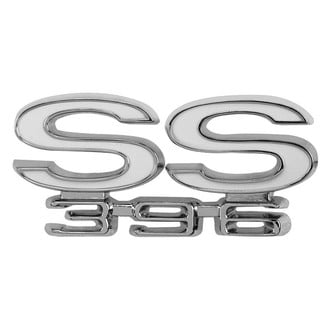 Dynacorn® - "SS 396" Chrome Rear Body Panel Emblem