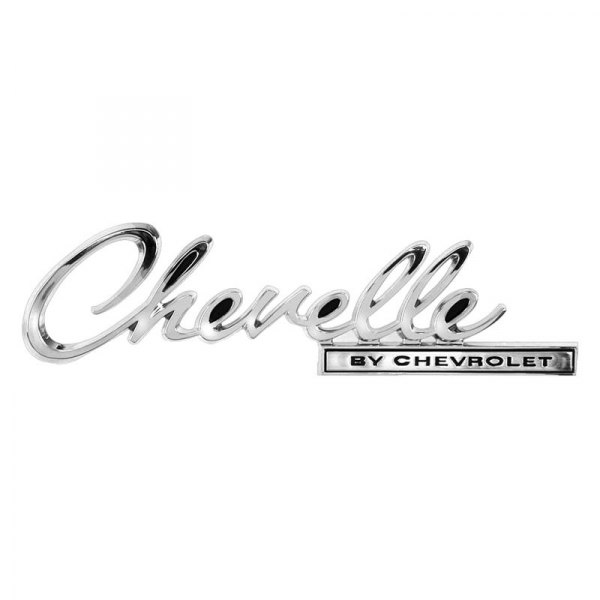 Dynacorn® - "Chevelle by Chevrolet" Rear Trunk Lid Emblem