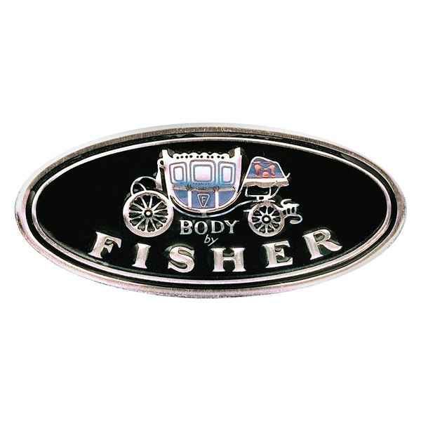 Dynacorn® - "Body by Fisher" Door Sill Plate Decal