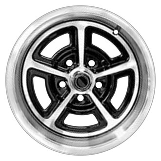 Dynacorn® - Polished and Black 15x7 Alloy Wheel