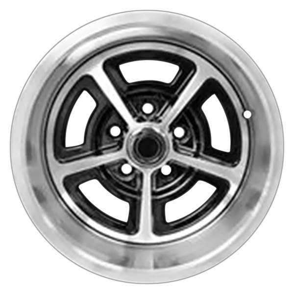 Dynacorn® - 15 x 8 Polished and Black Alloy Wheel