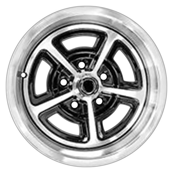 Dynacorn® - 15 x 7 Polished and Black Alloy Wheel