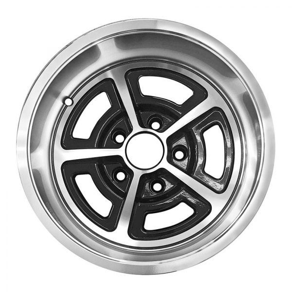 Dynacorn® - 15 x 8 Polished and Black Alloy Wheel
