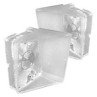 Dynacorn® - Driver and Passenger Side Replacement Turn Signal/Parking Light Lenses