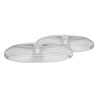 Dynacorn® - Driver and Passenger Side Replacement Turn Signal/Parking Light Lenses