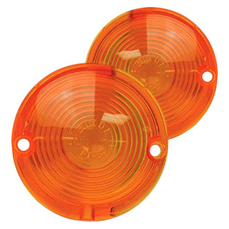 Dynacorn® - Driver and Passenger Side Replacement Turn Signal/Parking Light Lenses