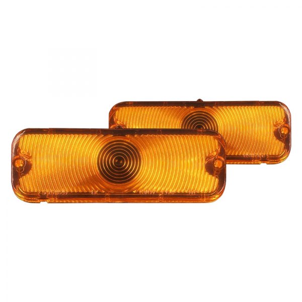 Dynacorn® - Driver and Passenger Side Replacement Turn Signal/Parking Light Lenses