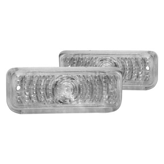 Dynacorn® - Driver and Passenger Side Replacement Turn Signal/Parking Light Lenses