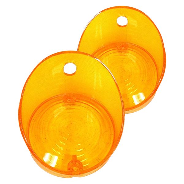 Dynacorn® - Driver and Passenger Side Replacement Turn Signal/Parking Light Lenses