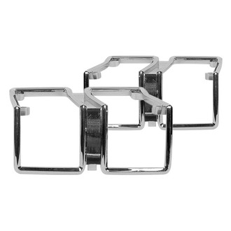 Dynacorn® - Driver and Passenger Side Replacement Turn Signal/Parking Light Bezels