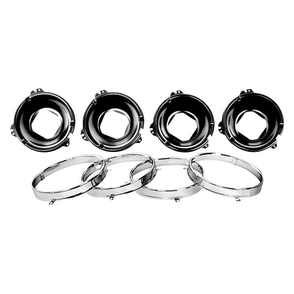 Dynacorn® - Headlight Bucket Set with Rings