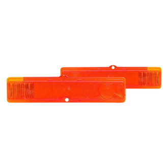 Dynacorn® - Driver and Passenger Side Replacement Turn Signal/Parking Light Lenses
