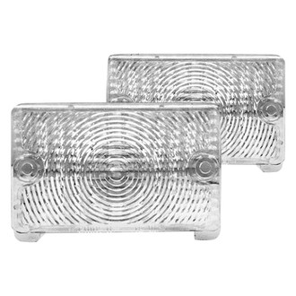 Dynacorn® - Driver and Passenger Side Replacement Turn Signal/Parking Light Lenses