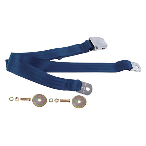 Dynacorn® - 74" Seat Belt with Lift Buckle Latch, Dark Blue