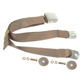 Dynacorn® - 60" Seat Belt with Lift Buckle Latch, Dark Tan