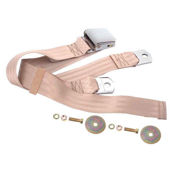 Dynacorn® - 60" Seat Belt with Lift Buckle Latch, Light Tan