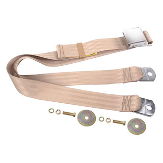 Dynacorn® - 74" Seat Belt with Lift Buckle Latch, Light Tan