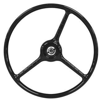 Dynacorn® - 3-Spoke Standard Black Steering Wheel