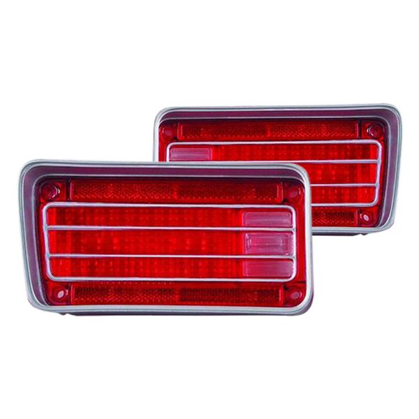Dynacorn® - Replacement Tail Light Lenses, Chevy Chevelle