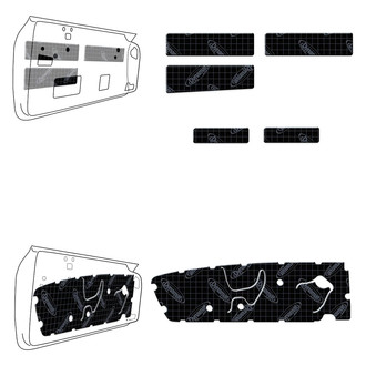 Dynamat® - Door Custom Cut Kit