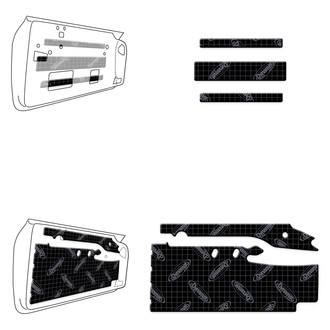 Dynamat® - Door Custom Cut Kit