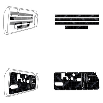 Dynamat® - Door Custom Cut Kit