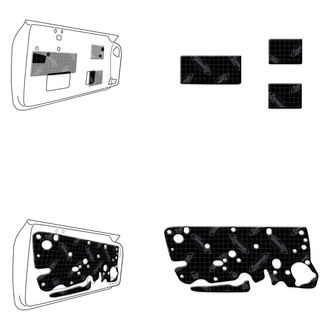 Dynamat® - Door Custom Cut Kit