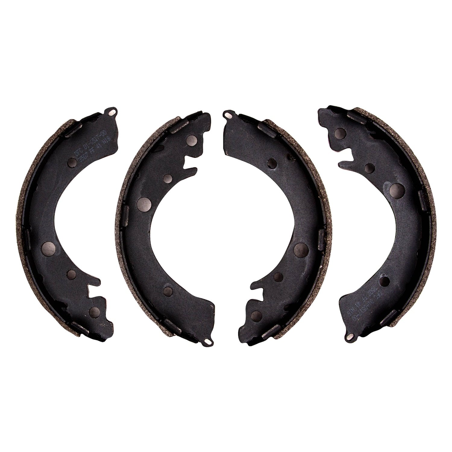 Dynamic Friction Company® 1901051700 TrueArc Rear Drum Brake Shoes