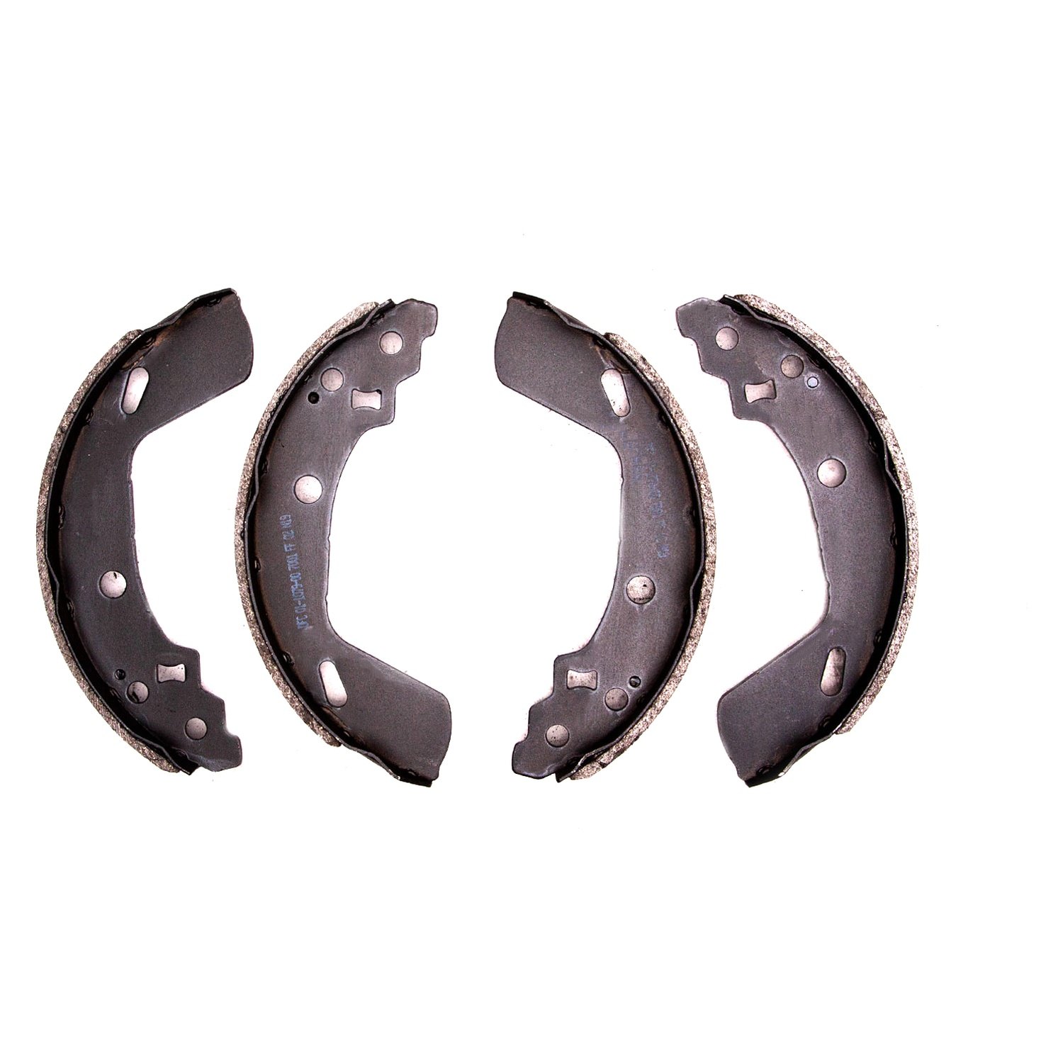 Dynamic Friction Company® 1901-1079-00 - True-Arc Rear Drum Brake Shoes