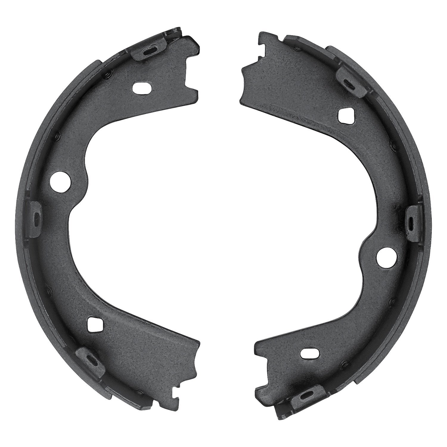 Dynamic Friction Company® 1902112300 TrueArc Rear Parking Brake Shoes